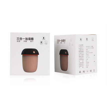 3 in 1 Multi-function USB Charge Mushroom Shape Electric Aroma Essential Ultrasonic Aromatherapy Cool Mist Humidifier with Extended USB Port - DealBuddy