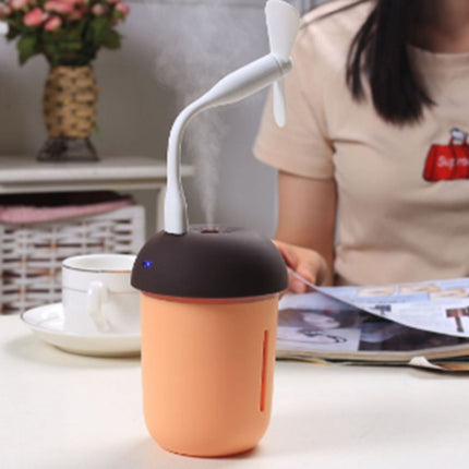 3 in 1 Multi-function USB Charge Mushroom Shape Electric Aroma Essential Ultrasonic Aromatherapy Cool Mist Humidifier with Extended USB Port - DealBuddy