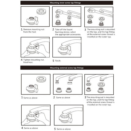 Kubichai Kitchen Water Filter Faucet Water Purifier