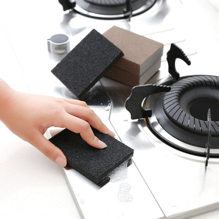 10 PCS Kitchen Emery Clean Rub Pot Rust Focal Stains Sponge Removing Tool
