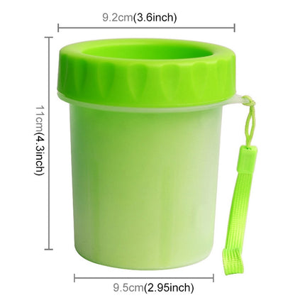 Pet Antiseptic Products Silicone Wash Feet Cleaning Cup Size: S - DealBuddy