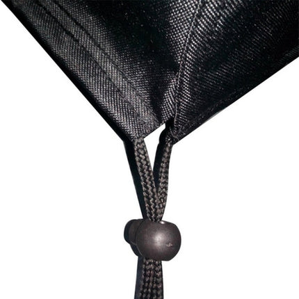 Anti-UV Waterproof Dust-proof 210D Oxford Cloth Folding Table Chairs Protective Cover Outdoor Furniture Set Cover, Size: 270*180*89cm(Black)