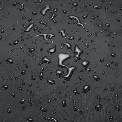 Anti-UV Waterproof Dust-proof 210D Oxford Cloth Folding BBQ Protective Cover Outdoor Gas Charcoal Electric Barbeque Grill Cover, Size: 145*61*117cm(Black)