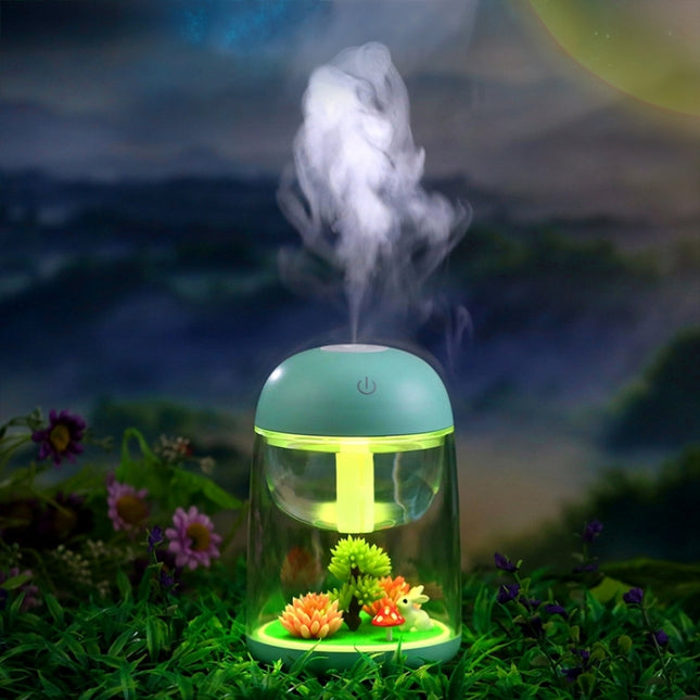Imycoo WT602 2W Portable Mini Micro Landscape Design USB Charge Aromatherapy Air Humidifier with LED Colorful Light, Water Tank Capacity: 180ml, DC 5V - DealBuddy