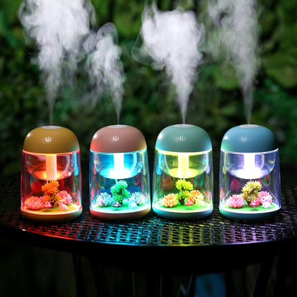 Imycoo WT602 2W Portable Mini Micro Landscape Design USB Charge Aromatherapy Air Humidifier with LED Colorful Light, Water Tank Capacity: 180ml, DC 5V - DealBuddy