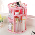 360 Degrees Rotate Functional Cosmetics Container Makeup Organizer Eco-friendly Storage Box, Size: 23 x 31cm