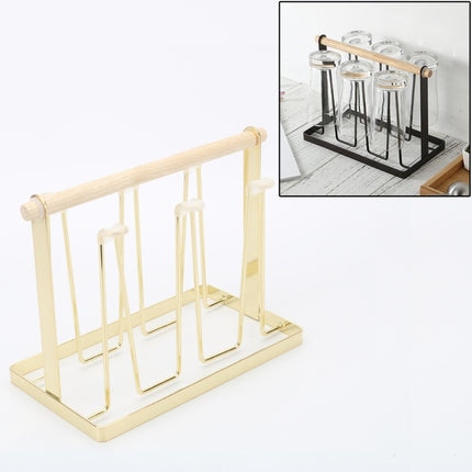 Iron Kitchen Cup Holder Drain Shelf - DealBuddy