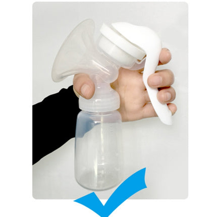 REAL BUBEE Maternity Products PP Manual Suckling Breast Milk Pump for Mama