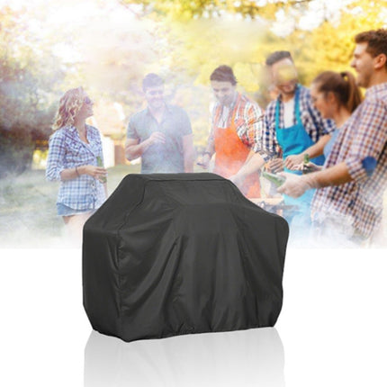 Outdoor Anti-UV Waterproof Dust-proof 210D Oxford Cloth BBQ Square Protective Bag Charcoal Barbeque Grill Cover, Size: 170x61x117cm