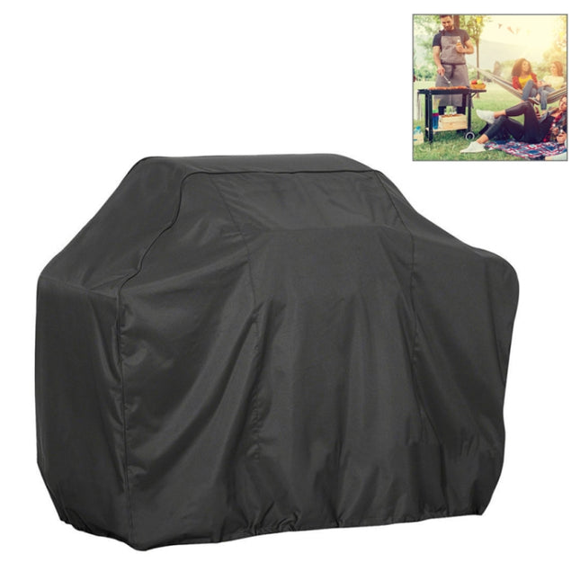 Outdoor Anti-UV Waterproof Dust-proof 210D Oxford Cloth BBQ Square Protective Bag Charcoal Barbeque Grill Cover, Size: 190x70x117cm