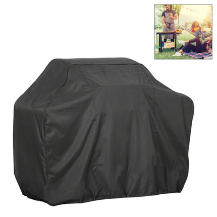 Outdoor Anti-UV Waterproof Dust-proof 210D Oxford Cloth BBQ Square Protective Bag Charcoal Barbeque Grill Cover, Size: 145x61x117cm
