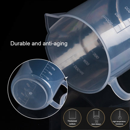 500ml PP Plastic Flask Digital Measuring Cup Cylinder Scale Measure Glass Lab Laboratory Tools