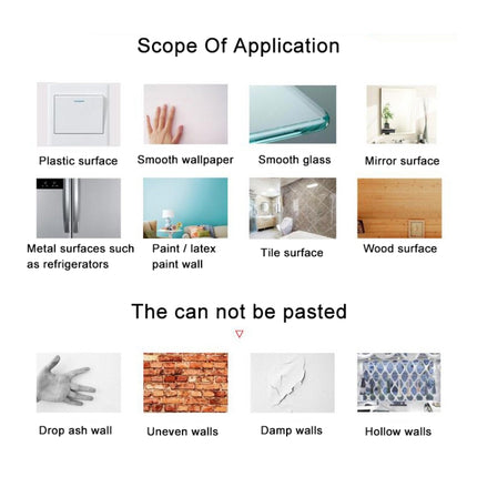 Creative 3D Vase Style Mirror DIY Wall Sticker Set, Size: 40*60cm