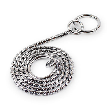 35cm Pet P Chain Pet Collars Pet Neck Strap Dog Neckband Snake Chain Dog Chain  Solid  Metal Chain Dog Collar, 35cm x 2mm - DealBuddy