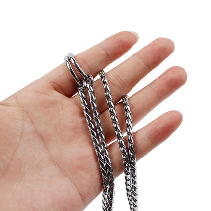 65cm Pet P Chain Pet Collars Pet Neck Strap Dog Neckband Snake Chain Dog Chain Dog Collar, 65cm - DealBuddy