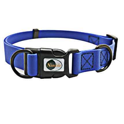 PVC Material Waterproof Adjustable Dual Loop Pet Dogs Collar, Suitable for Ferocious Dogs, Size: L, Collar Size: 39-63 cm, Size: L - DealBuddy