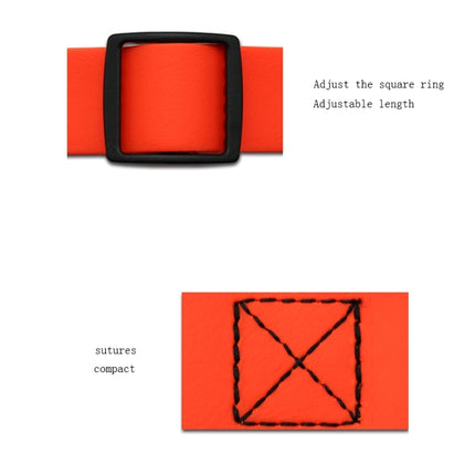 PVC Material Waterproof Adjustable Dual Loop Pet Dogs Collar, Suitable for Ferocious Dogs, Size: L, Collar Size: 39-63 cm, Size: L - DealBuddy