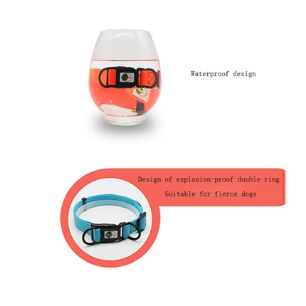 PVC Material Waterproof Adjustable Dual Loop Pet Dogs Collar, Suitable for Ferocious Dogs, Size: L, Collar Size: 39-63 cm, Size: L - DealBuddy