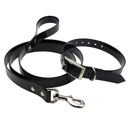 TPU Material Traction Belt Pet Dogs Collar Telescopic Dog Traction Rope with Dog Leash Handle, Size: S, Rope Length: 120 cm, Collar Size: 40 cm - DealBuddy