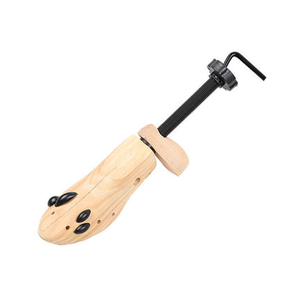 Pine Wood Unisex Fixed Fits Support Stretcher Shaper Shoes Expander , Size: M（38-41Yards）