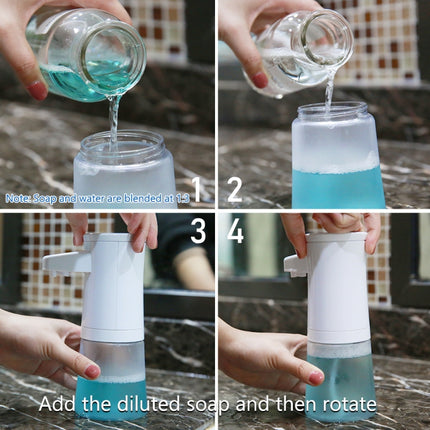 Smart Induction Foam Hand Washer Automatic Foam Soap Dispenser, Capacity: 350ml