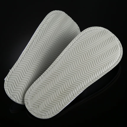 10 Pairs Hotel Supplies Portable Disposable Travel Slippers, Length: 26cm
