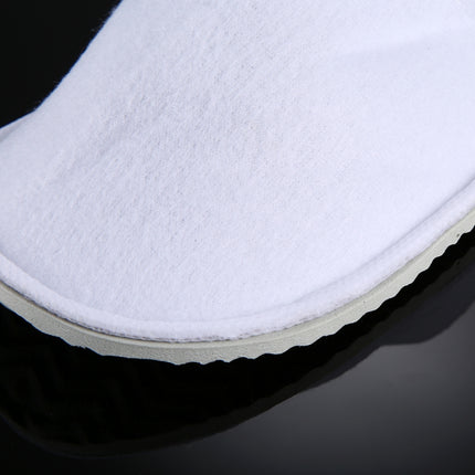 10 Pairs Hotel Supplies Portable Disposable Travel Slippers, Length: 26cm