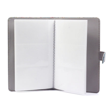 Rose Pattern 3 inch DIY PU Mini Creativity Insert Type 32 Pages Exquisite Photo Album for Polaroid