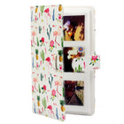 Flamingo Cactus Pattern 3 inch DIY PU Mini Creativity Insert Type 32 Pages Exquisite Photo Album for Polaroid