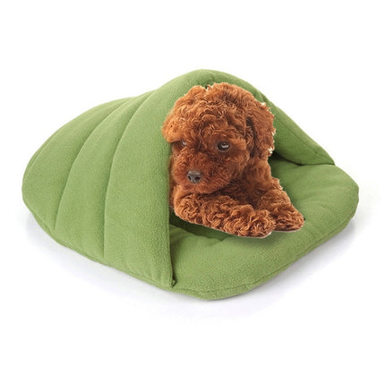 Slipper Shape Polar Fleece Warm Thicken Pet Dogs Cats House Size: L, 58×68×32cm, Size: L - DealBuddy