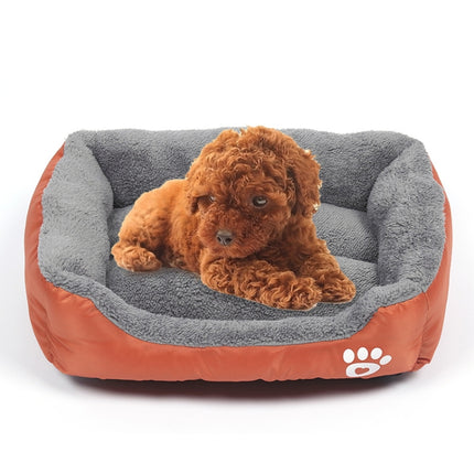 Candy Color Four Seasons Genuine Warm Pet Dog Kennel Mat Teddy Dog Mat, Size: L, 66×50×14cm, Size: L - DealBuddy