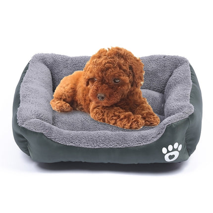 Candy Color Four Seasons Genuine Warm Pet Dog Kennel Mat Teddy Dog Mat, Size: M, 54×42×12cm, Size: M - DealBuddy