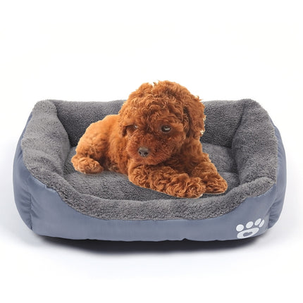 Candy Color Four Seasons Genuine Warm Pet Dog Kennel Mat Teddy Dog Mat, Size: M, 54×42×12cm, Size: M - DealBuddy