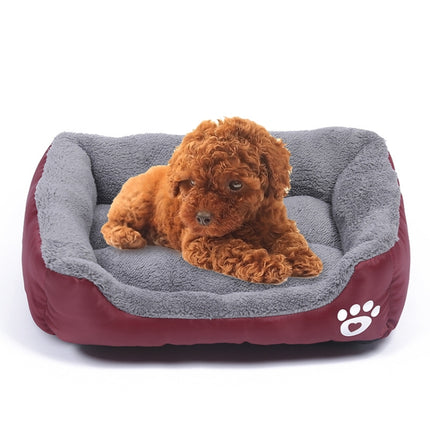 Candy Color Four Seasons Genuine Warm Pet Dog Kennel Mat Teddy Dog Mat, Size: M, 54×42×12cm, Size: M - DealBuddy
