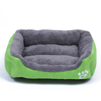 Candy Color Four Seasons Genuine Warm Pet Dog Kennel Mat Teddy Dog Mat, Size: S, 43×32×10cm, Size: S - DealBuddy
