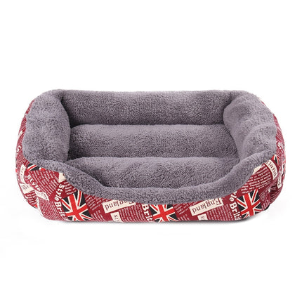 National Flag Four Seasons Genuine Warm Pet Dog Kennel Mat Pet Bed, Size: M, 54×42×12cm, Size: M, 54×42×12cm - DealBuddy