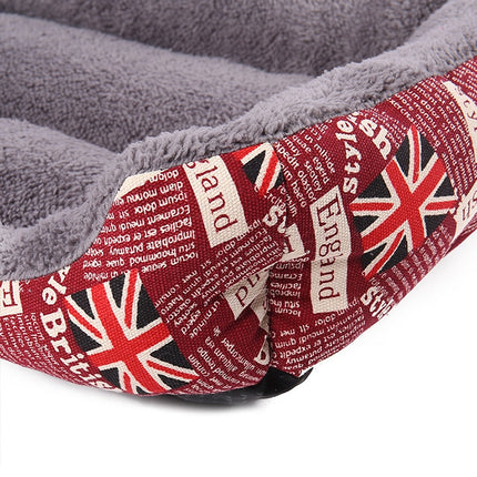 National Flag Four Seasons Genuine Warm Pet Dog Kennel Mat Pet Bed, Size: M, 54×42×12cm, Size: M, 54×42×12cm - DealBuddy