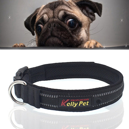 Pet Dogs Polyester Reflective Breathable Pets Collar Traction Lead Leash, Size: S, 2.0*35*40cm, Size: S, 2.0*35*40cm - DealBuddy