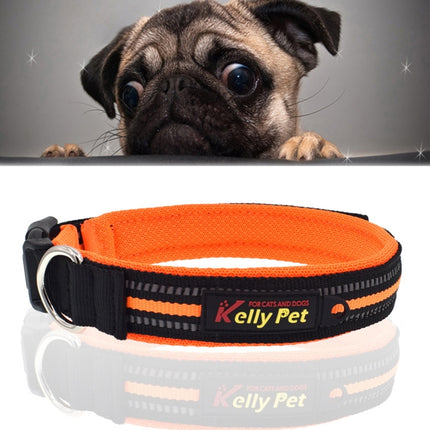 Pet Dogs Polyester Reflective Breathable Pets Collar Traction Lead Leash, Size: S, 2.0*35*40cm, Size: S, 2.0*35*40cm - DealBuddy