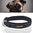 Pet Dogs Polyester Reflective Breathable Pets Collar Traction Lead Leash, Size: L, 2.5*47*54cm, Size: L, 2.5*47*54cm - DealBuddy