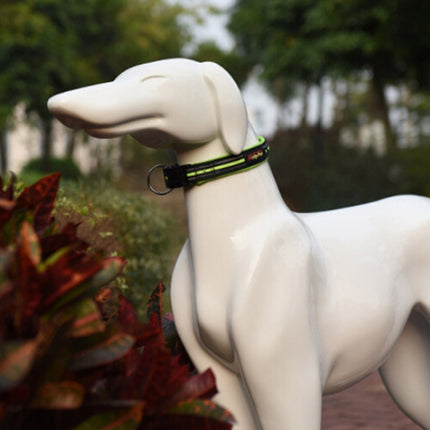 Pet Dogs Polyester Reflective Breathable Pets Collar Traction Lead Leash, Size: L, 2.5*47*54cm, Size: L, 2.5*47*54cm - DealBuddy