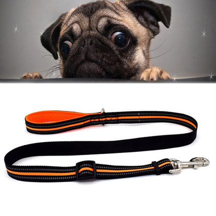 Pet Dogs Nylon Night Reflective Breathable Handheld Traction Lead Leash, Size: S, Adjustable Range: 2.0*(100-140cm), Size: S, Adjustable Range: 2.0*(100-140cm) - DealBuddy