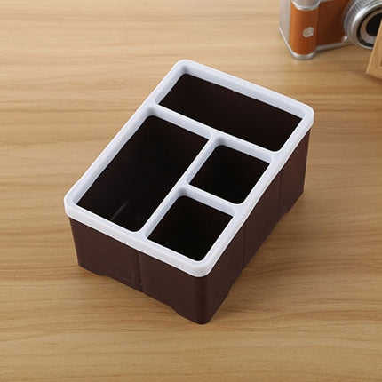 Desktop Storage Organizer Remote Control Caddy Holde for Desk Office Supplies - DealBuddy
