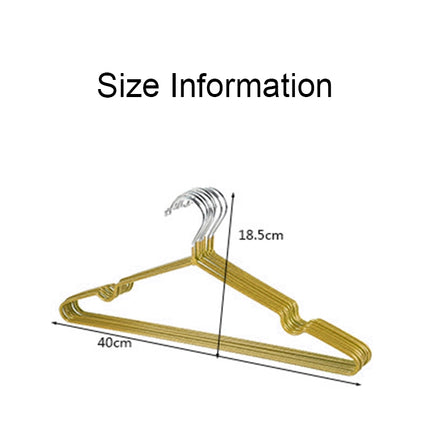 10pcs Household Stainless Steel PVC Coating Anti-skid Traceless Clothes Drying Rack