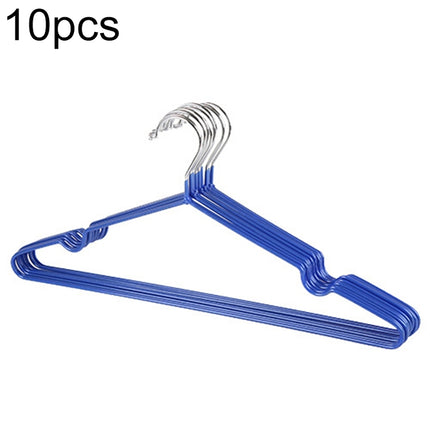 10pcs Household Stainless Steel PVC Coating Anti-skid Traceless Clothes Drying Rack