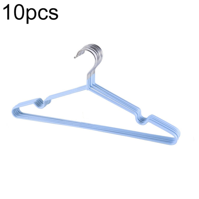 10pcs Household Stainless Steel PVC Coating Anti-skid Traceless Clothes Drying Rack - DealBuddy