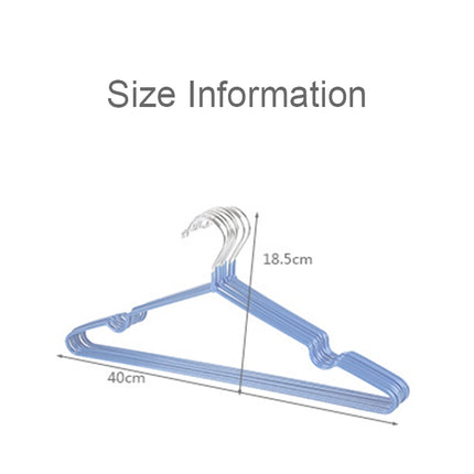 10pcs Household Stainless Steel PVC Coating Anti-skid Traceless Clothes Drying Rack - DealBuddy