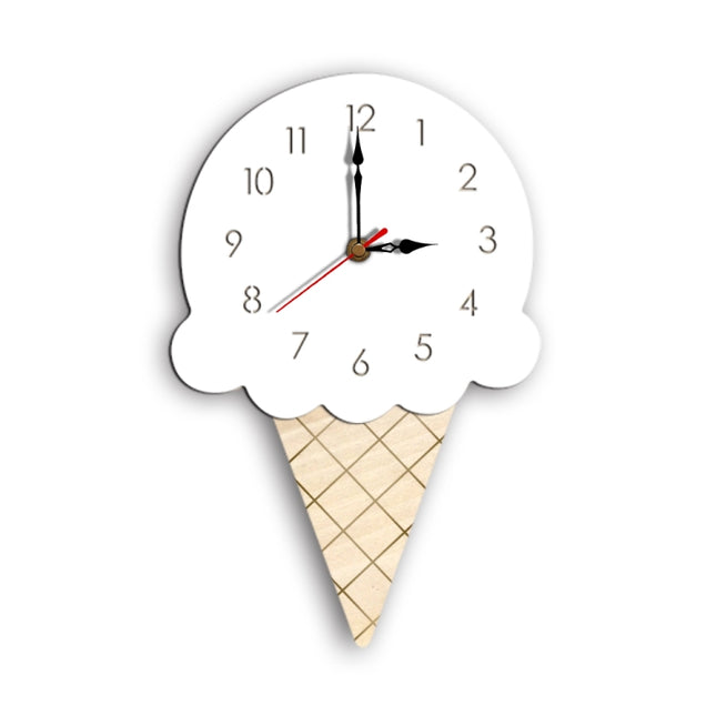 Ice Cream Styling Decorative Wall Clock