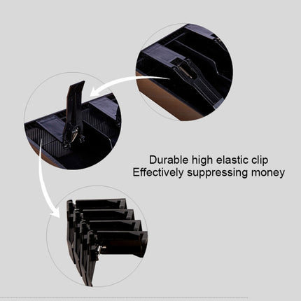 Durable Four-frame ABS Cash Coin Register Insert Tray Cashier Drawer Storage Cash Register Tray Box Classify Organizer