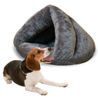 Triangular Cat Kennel Warm Thicken Mongolian Yurt Pet Dogs Cats House Size: L, 45×45×33cm, Size: L - DealBuddy